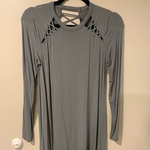 NWT American Eagle Lace-Up Detail Dress, Size M